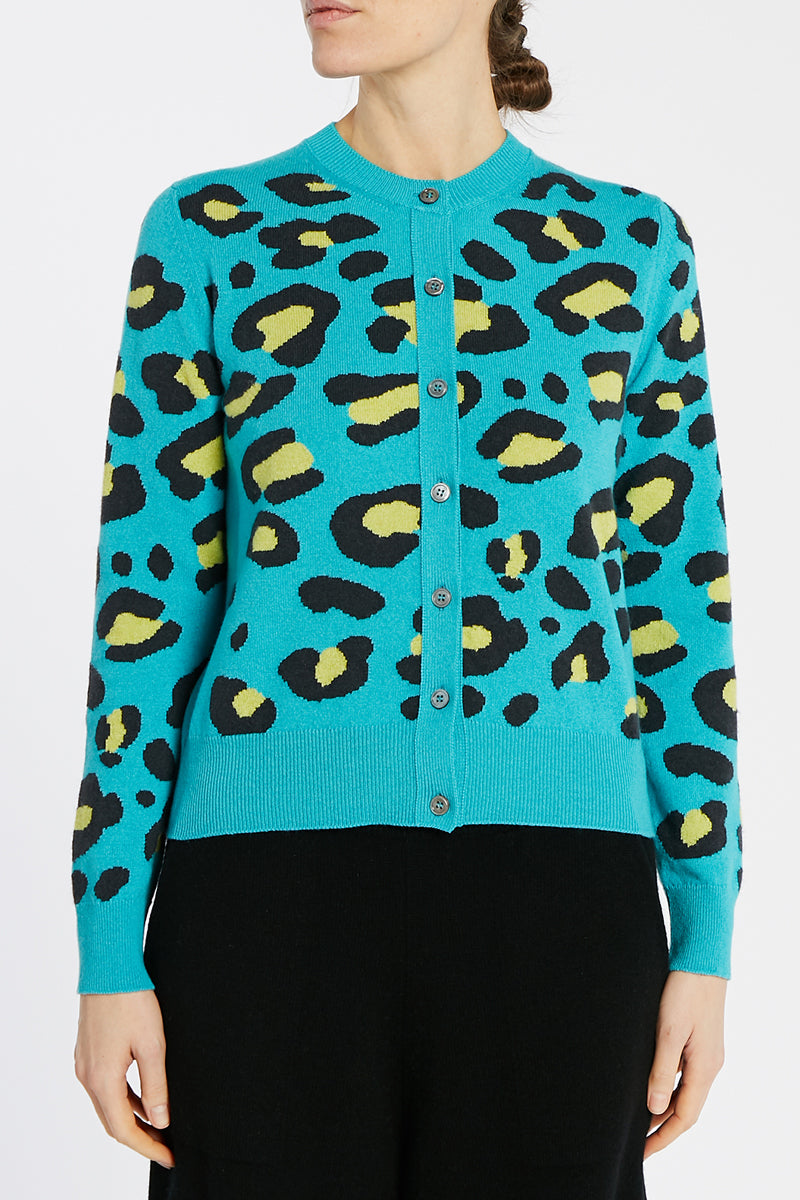 Leopard Cardigan Amalfi