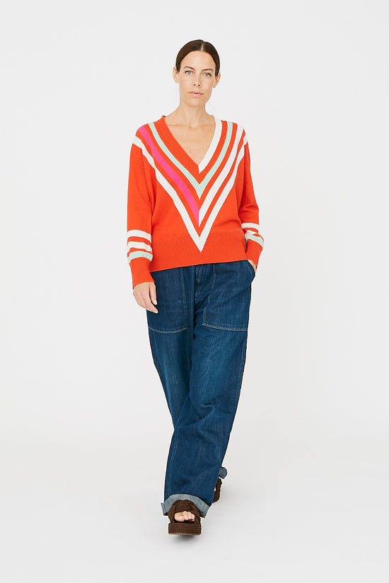 clements ribeiro Regatta V-neck Sweater